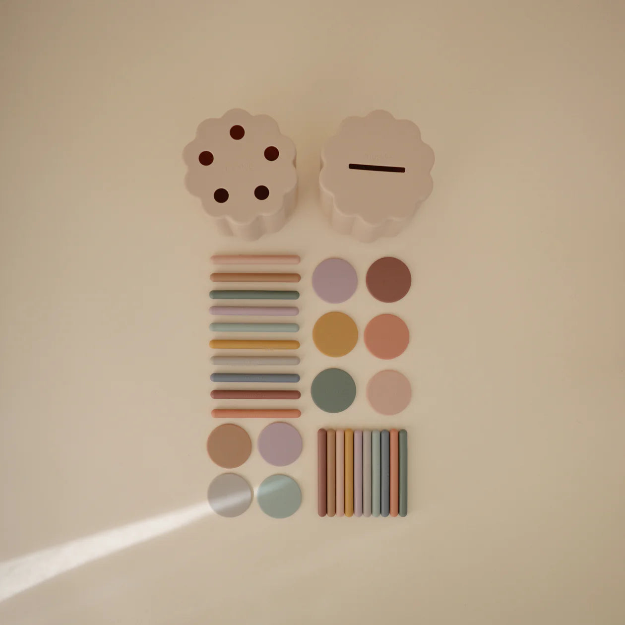 Mushie Coin & Tube Sorting Toy