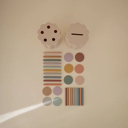 Mushie Coin & Tube Sorting Toy