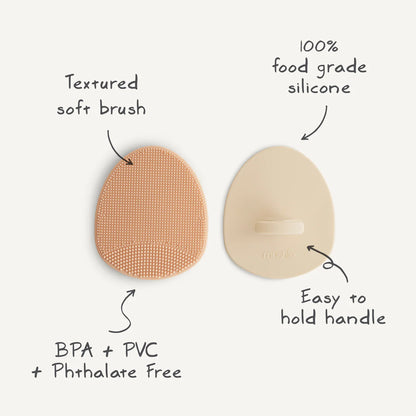 Mushie Craddle Cap Brush Set