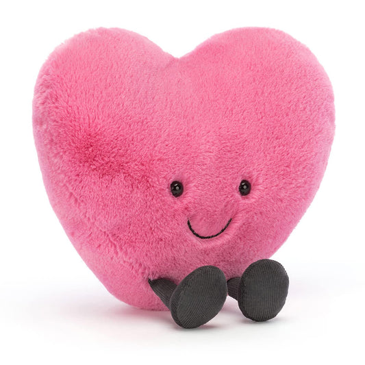 Jellycat Amusable Pink Heart Large