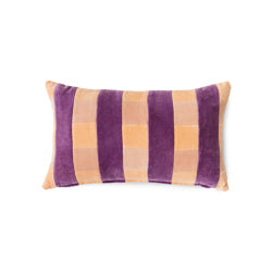 Striped Velvet Cushion Midsummer