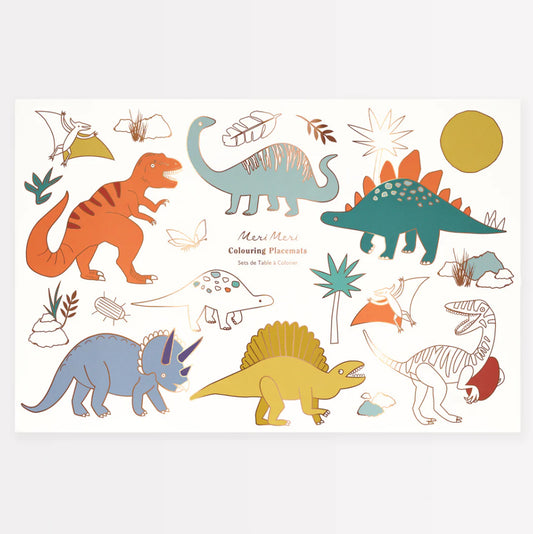 Dinosaurs Colouring Placemat