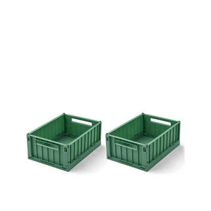Weston Pack Of 2 Small Storage Box - Dusty Ivy