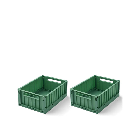 Weston Pack Of 2 Small Storage Box - Dusty Ivy