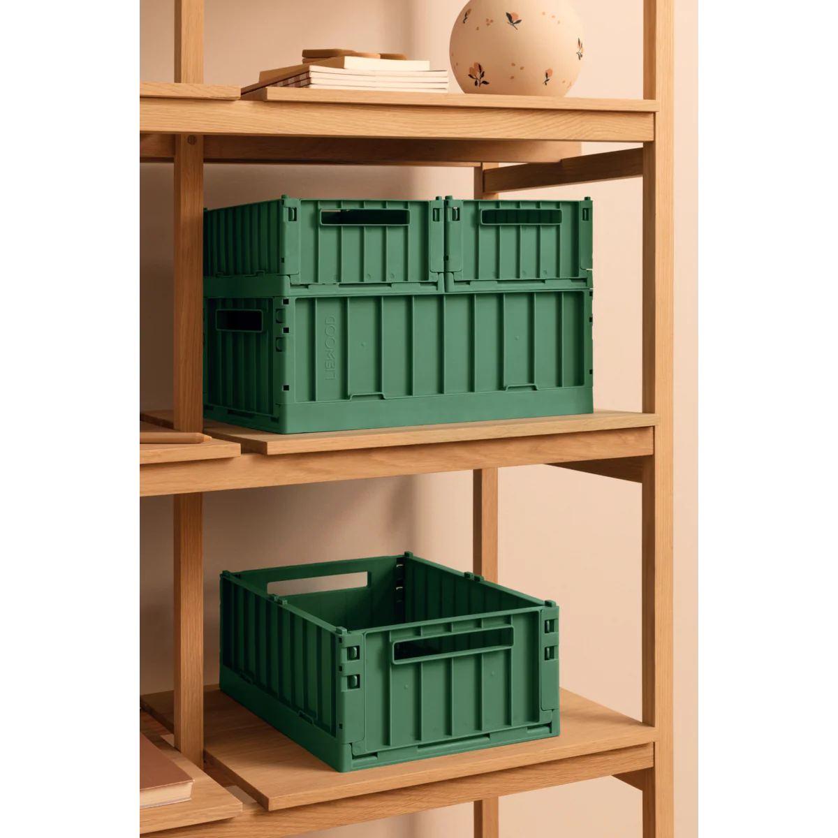 Weston Pack Of 2 Small Storage Box - Dusty Ivy