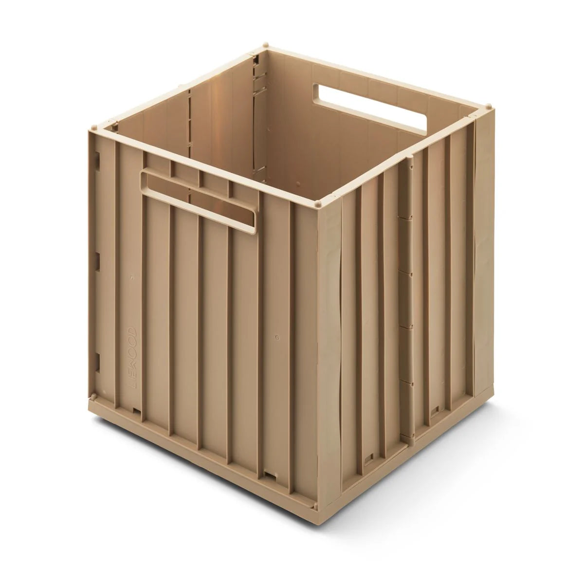 Elijah Storage Box With Lid - Oat