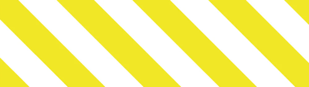 Washi Tape Stripe Lemon Yellow