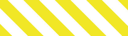 Washi Tape Stripe Lemon Yellow