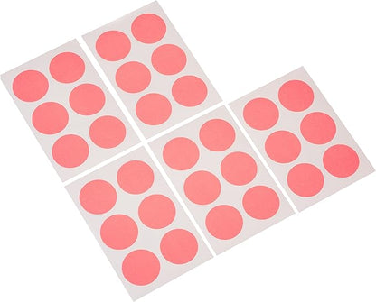 MT Casa Round Sticker Seal Shocking Pink