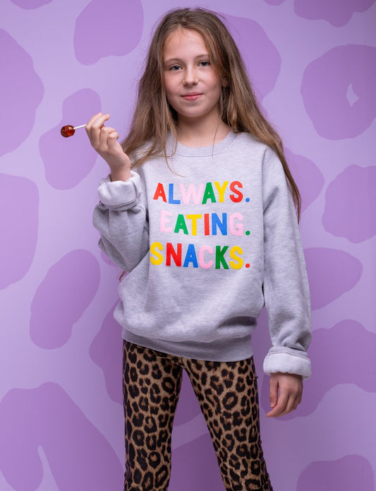 The Eating Snacks Sweatshirts