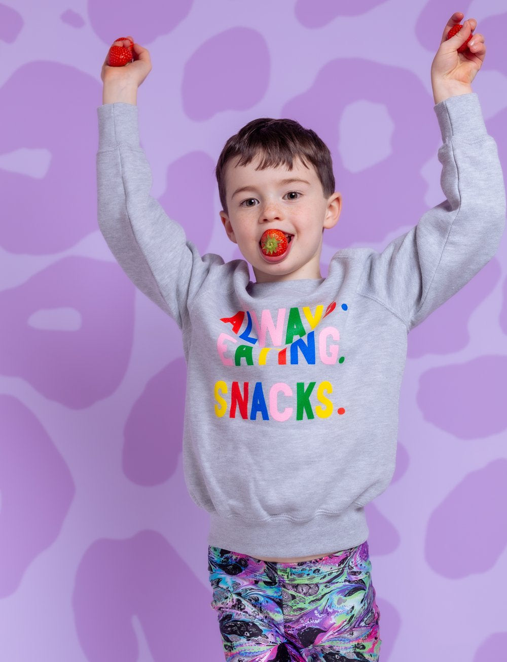 The Eating Snacks Sweatshirts