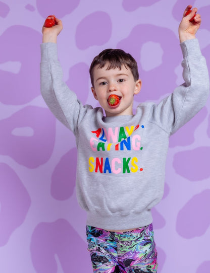 The Eating Snacks Sweatshirts