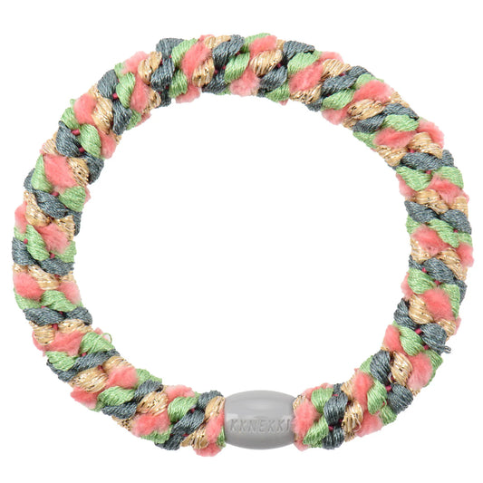 Hair Tie - Teal Pink Mix