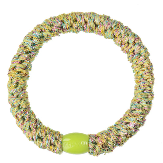 Hair Tie - Grass Green Glitter