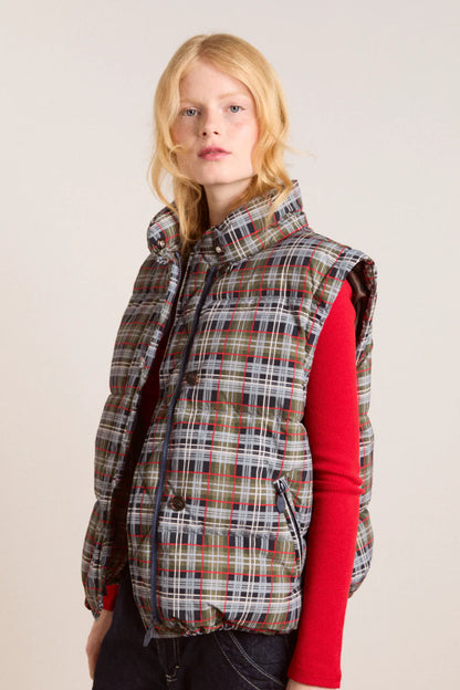 Pearl Multi Check Puffer