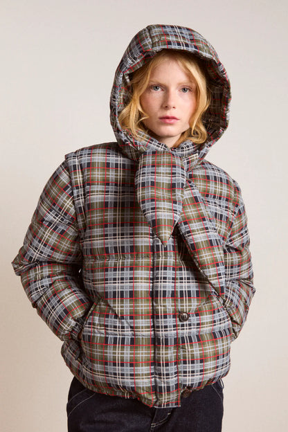 Pearl Multi Check Puffer