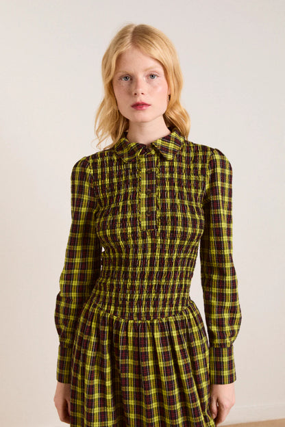 Hazel Long Sleeve Midi Dress