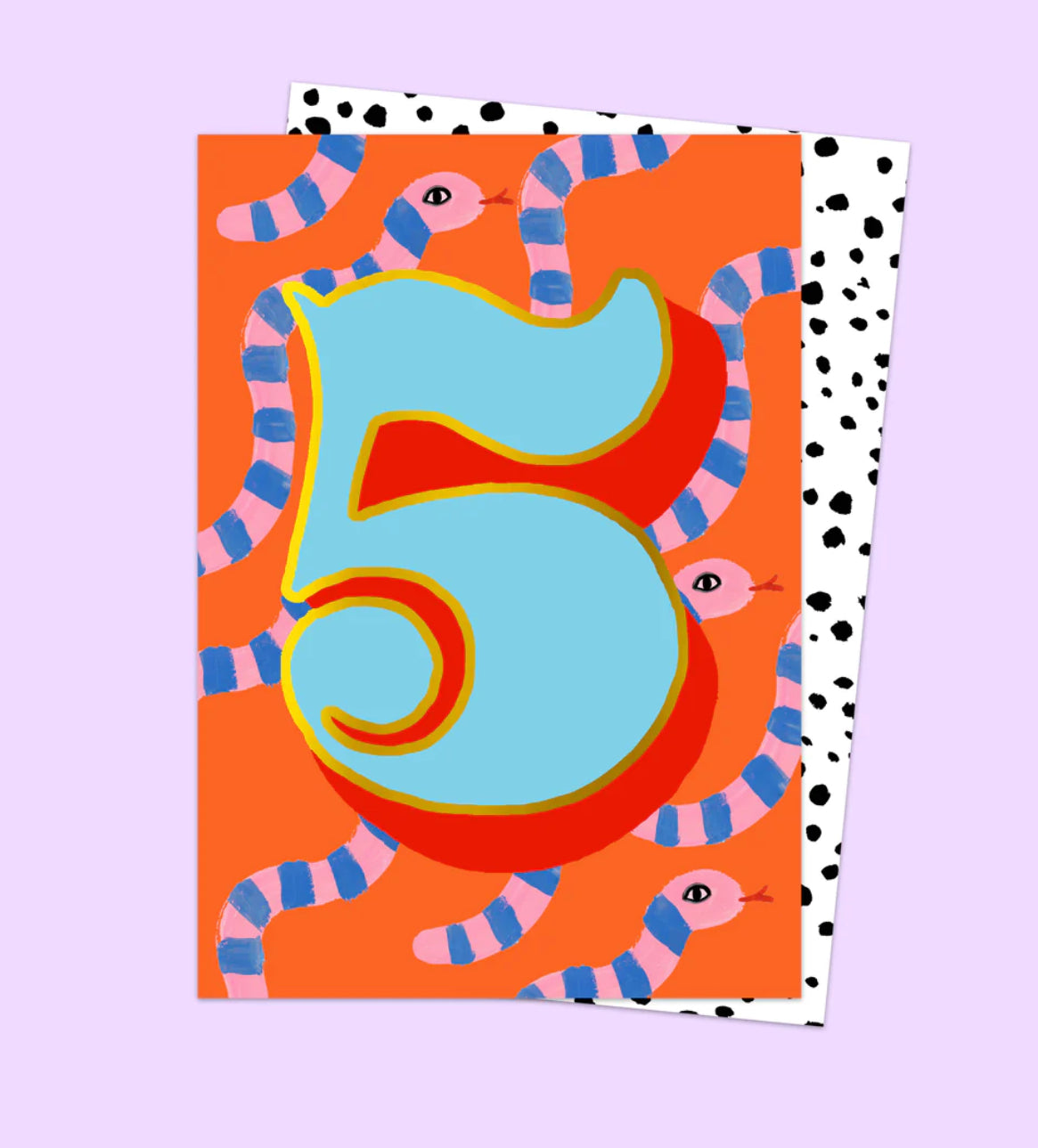 Age 5 Number Greeting Card