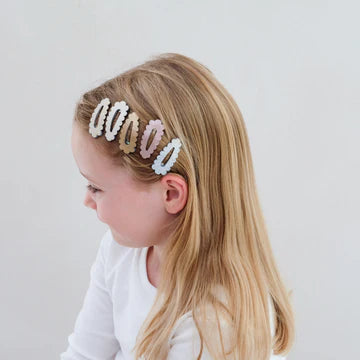 Scalloped Mini Clips