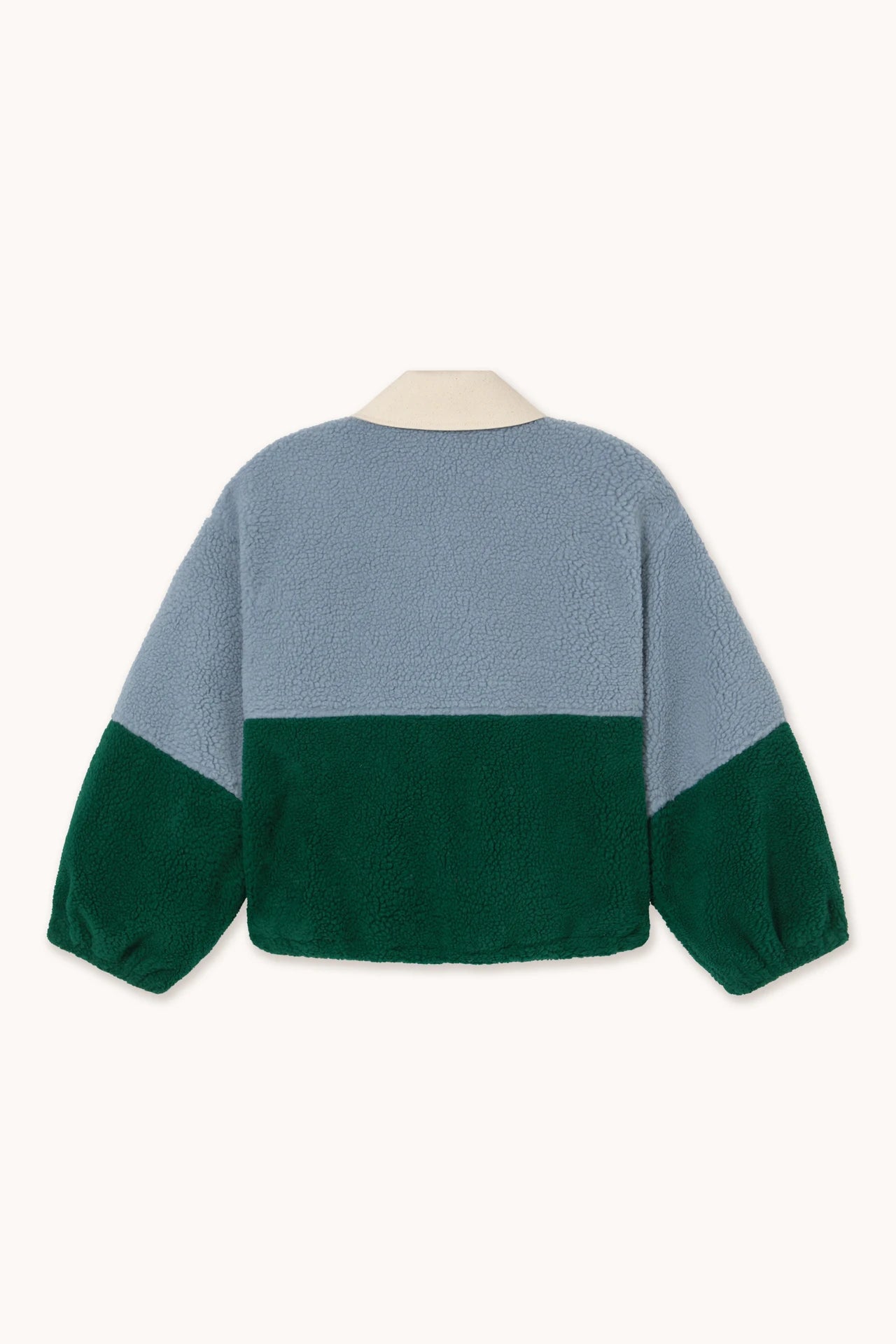 Colour Block Sherpa Jacket