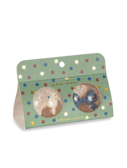 Bouncing Ball Set - Poodle/ Bow