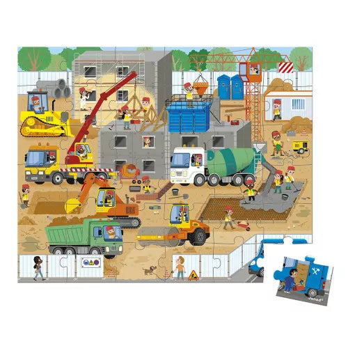 Janod Construction Site Puzzle