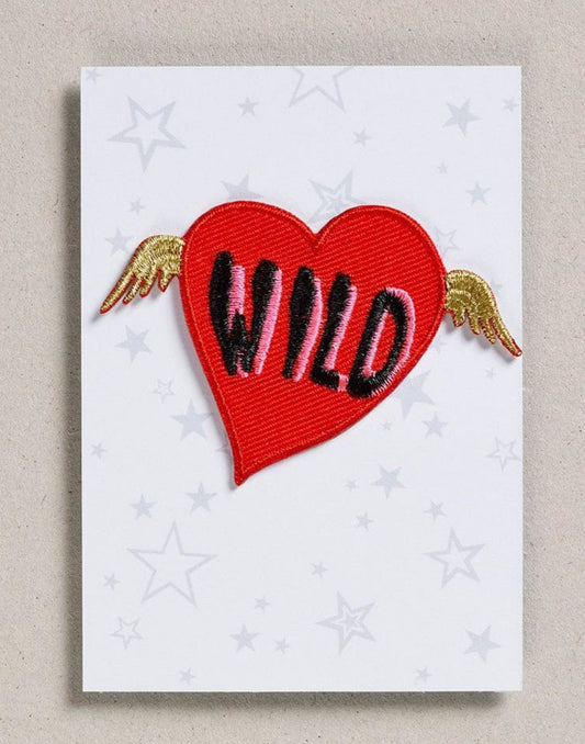 Wild Heart Iron On Patch