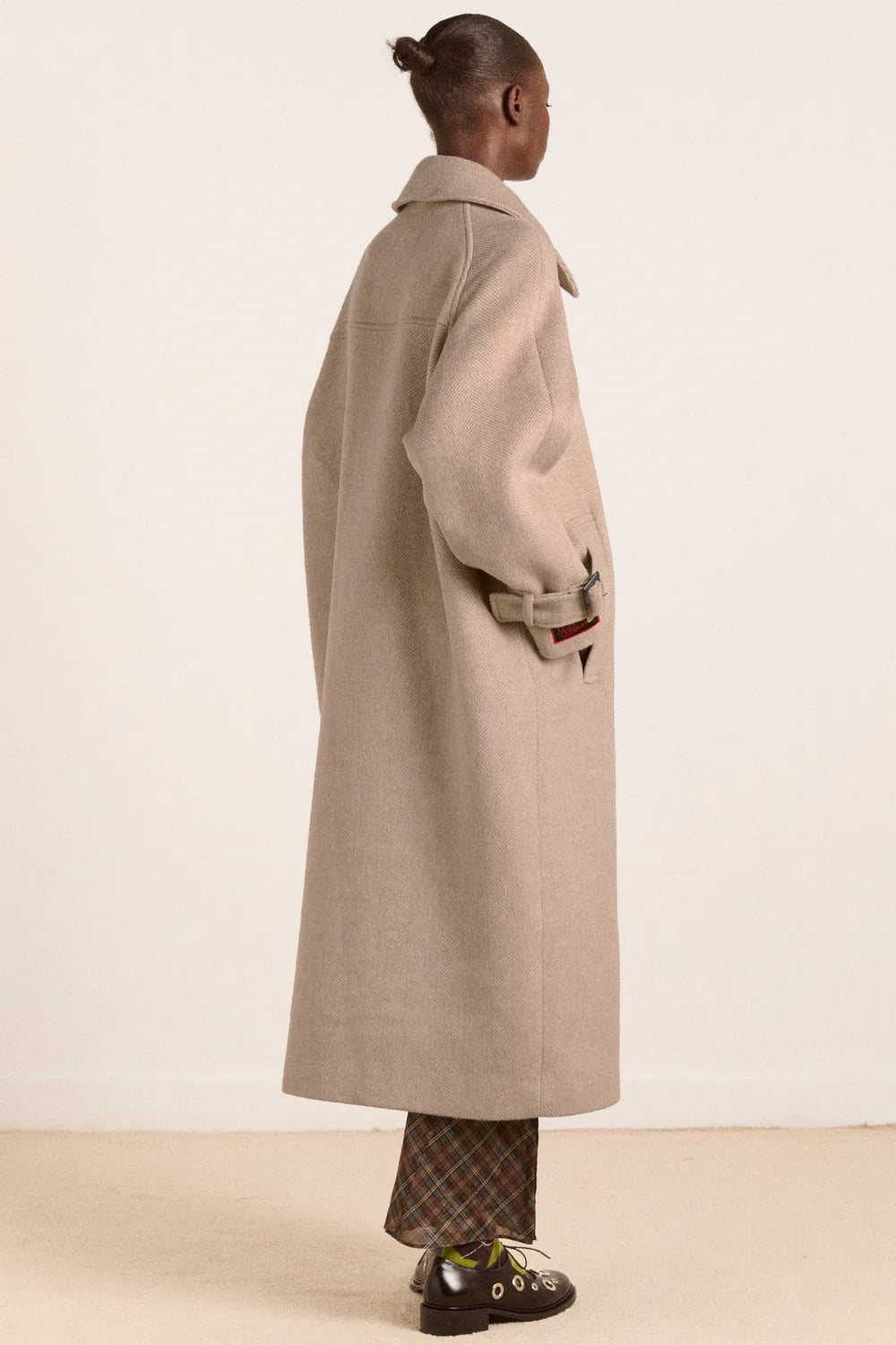 Jude Wool Coat: Oat