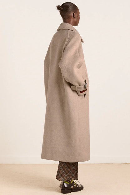 Jude Wool Coat: Oat