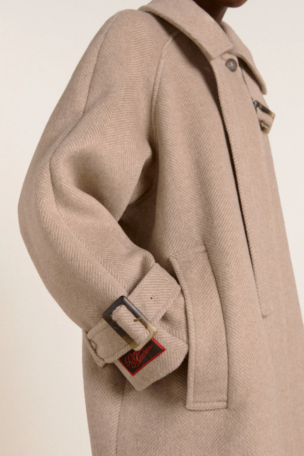 Jude Wool Coat: Oat