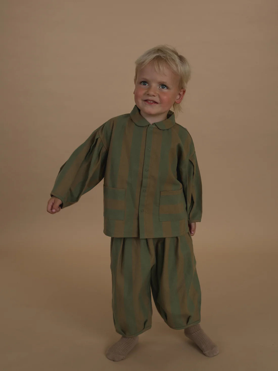 Woodland Stripes Lodge Pants