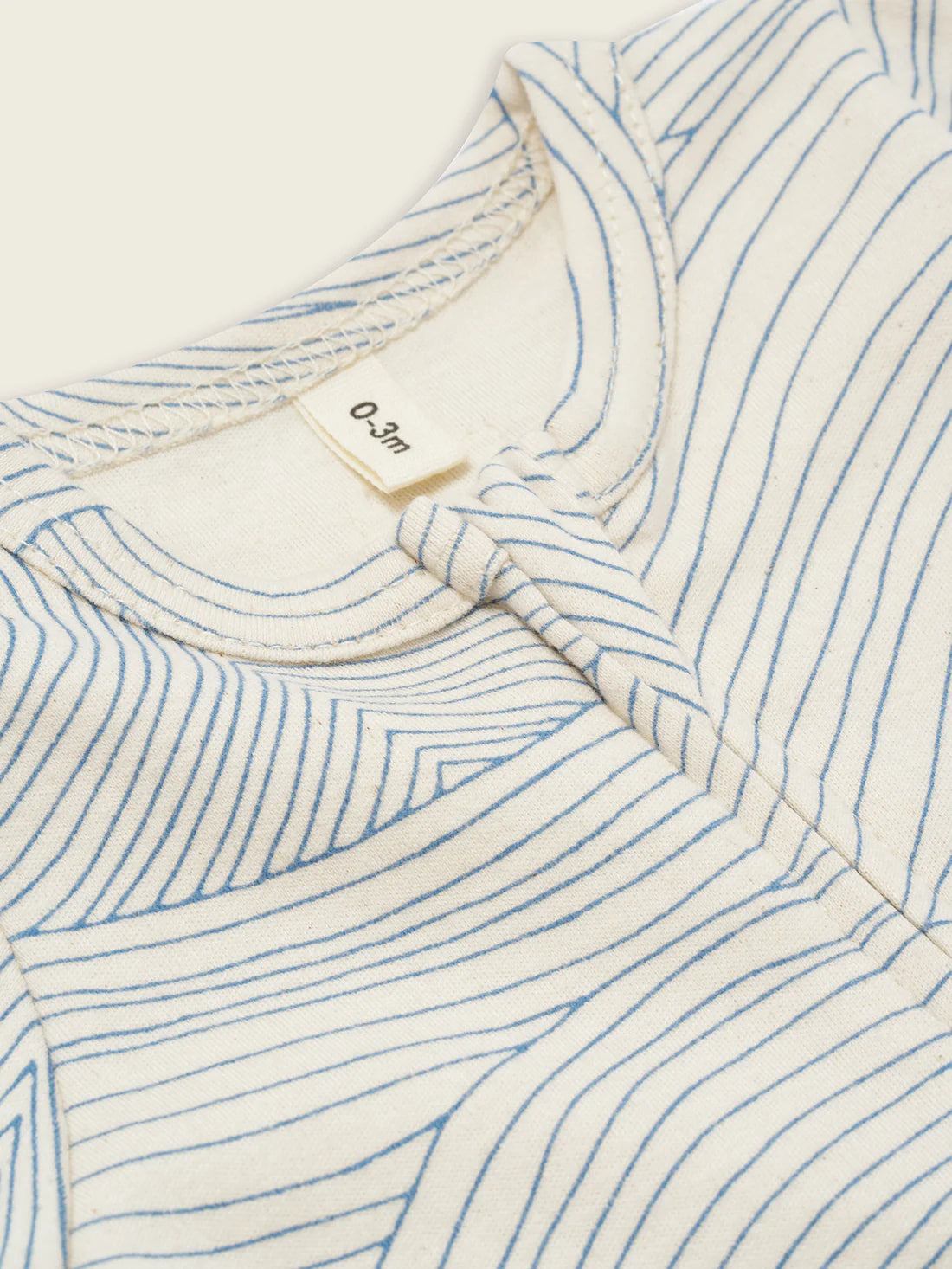 Seascape Undyed Sleepsuit