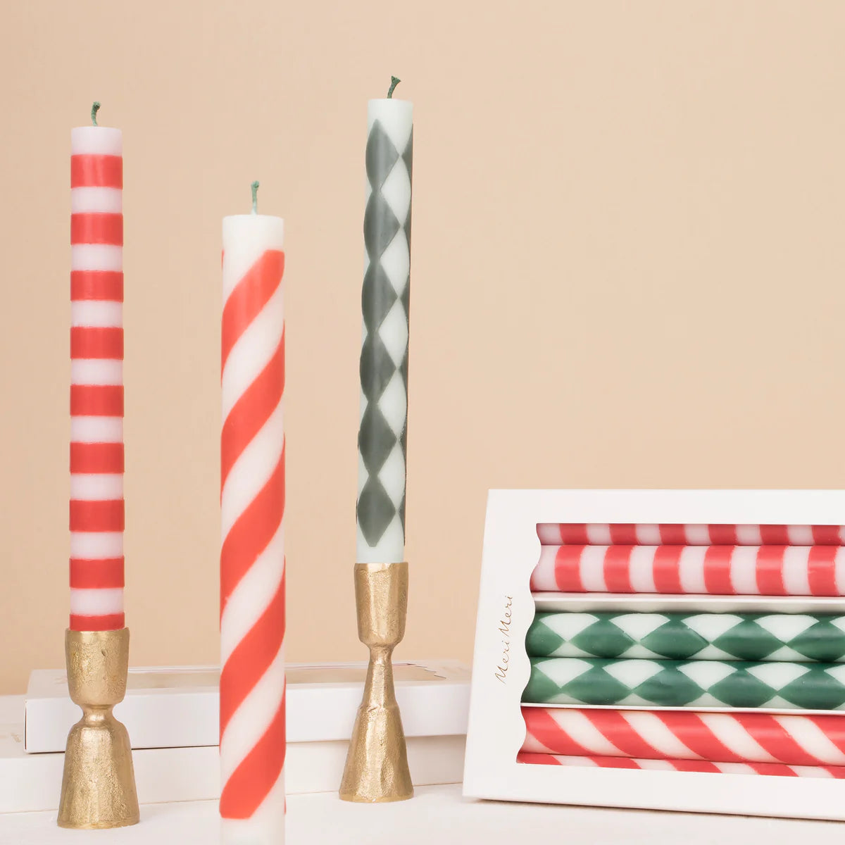 Christmas Table Candles