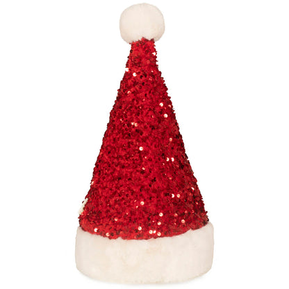 Sequin Santa Hat