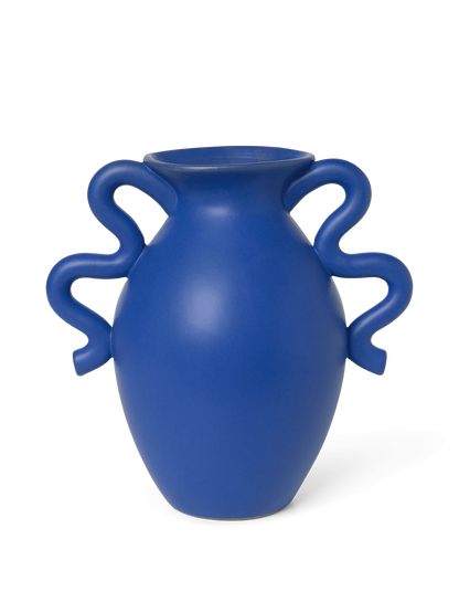 Verso Vase Bright Blue