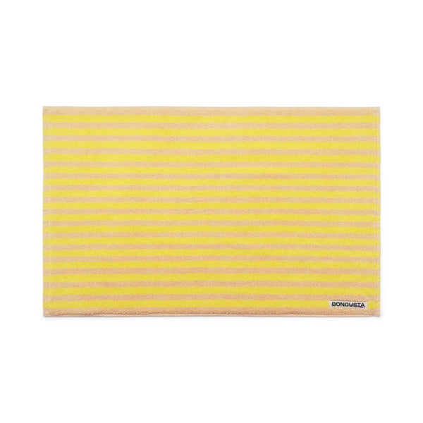 Naram Bath Mat Pristine & Neon Yellow