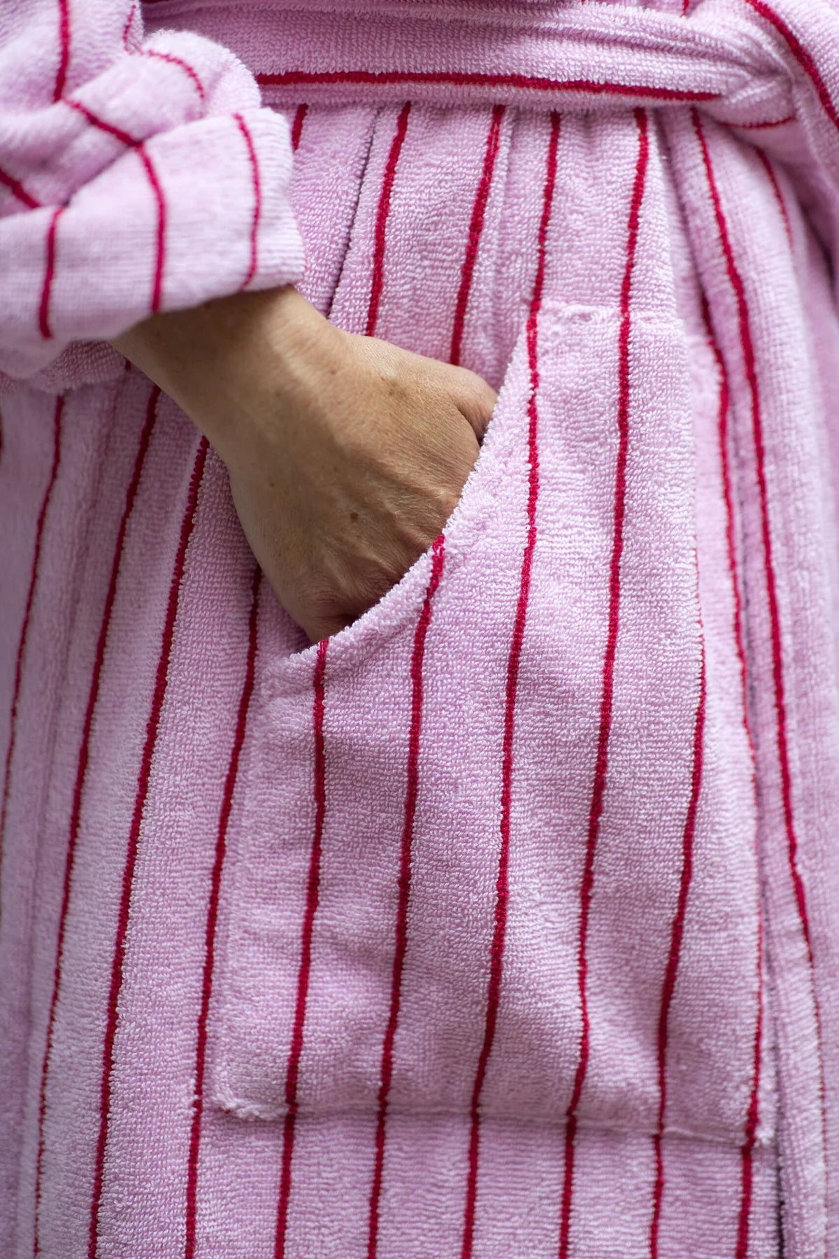 Naram Bathrobe Baby Pink & Ski Patrol