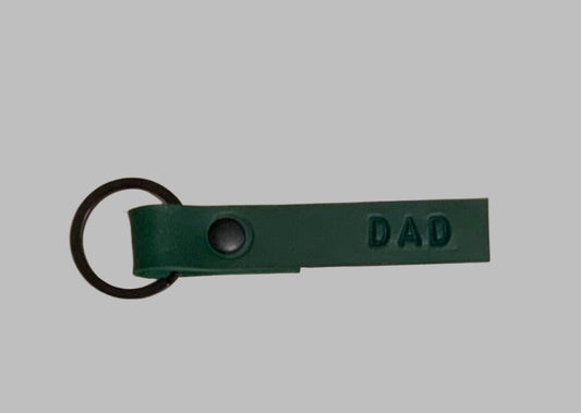 Dad Green Keychain