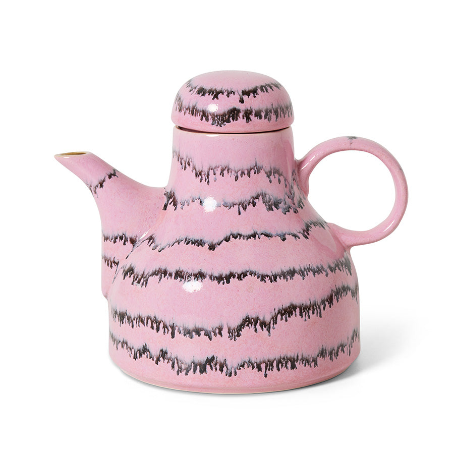 70’s Ceramic Coffee Pot: Bubble