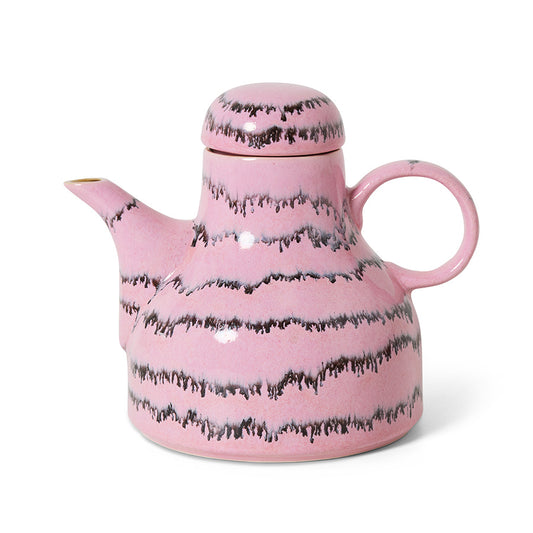 70’s Ceramic Coffee Pot: Bubble