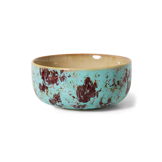 70’s Ceramic Dessert Bowl Patina