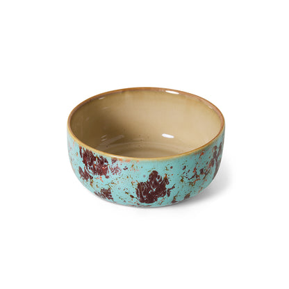 70’s Ceramic Dessert Bowl Patina