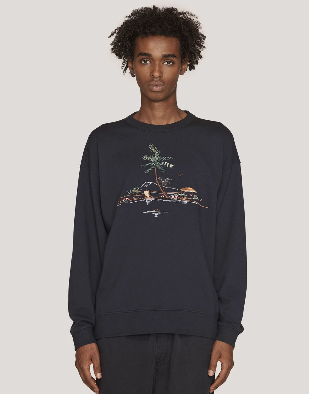 Daisy Age Sweatshirt - Navy