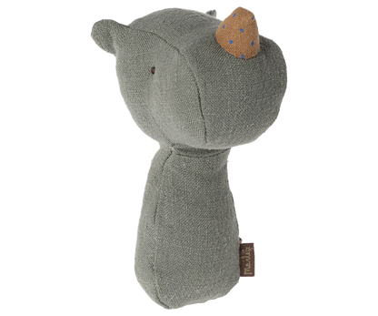 Lullaby Friends Rhino Rattle - Pine