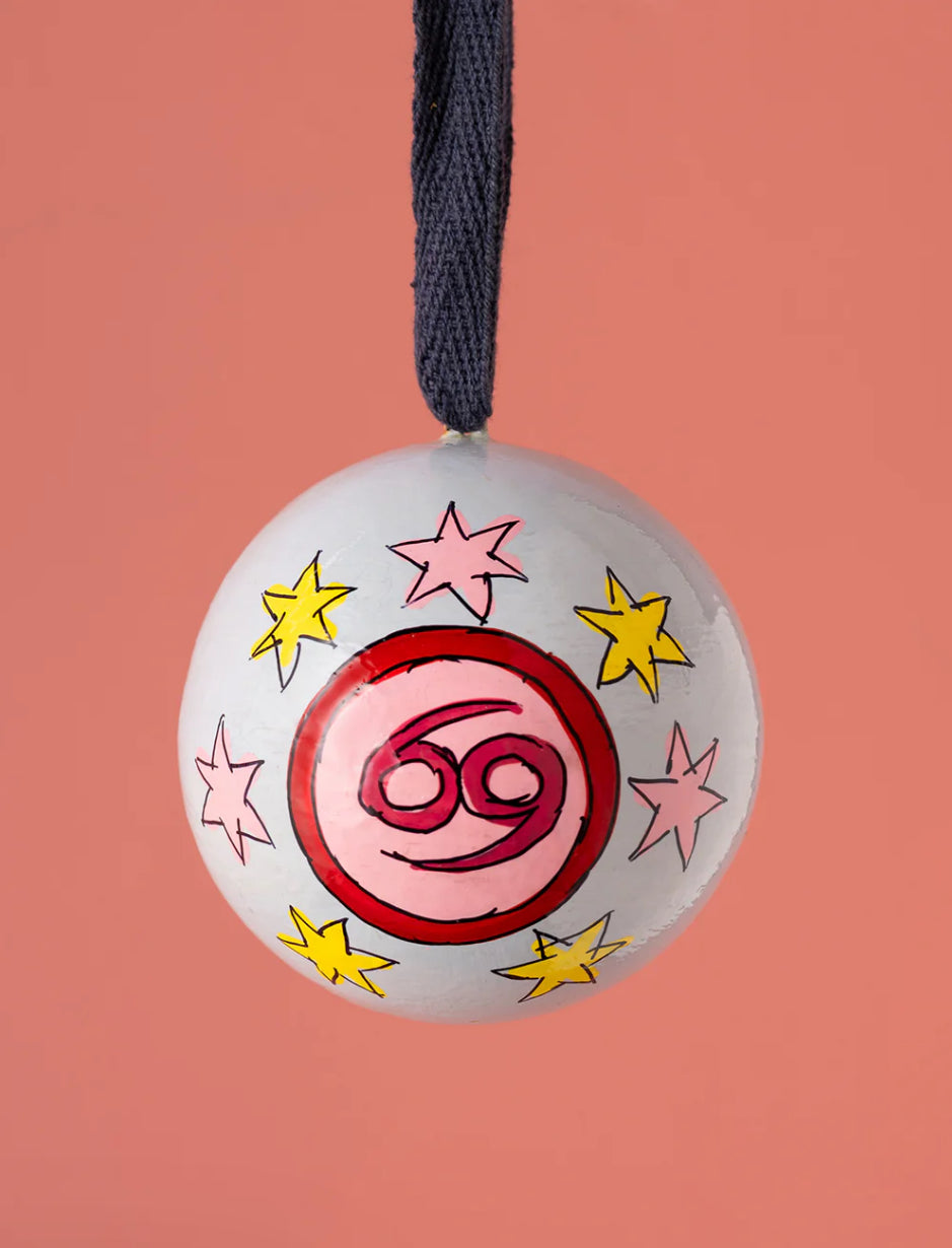 Zodiac Bauble: Cancer