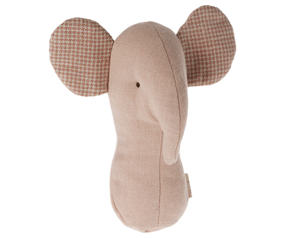 Lullaby Friends Elephant Rattle Rose