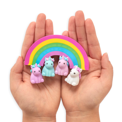 Ooly Unique Unicorn Eraser Set