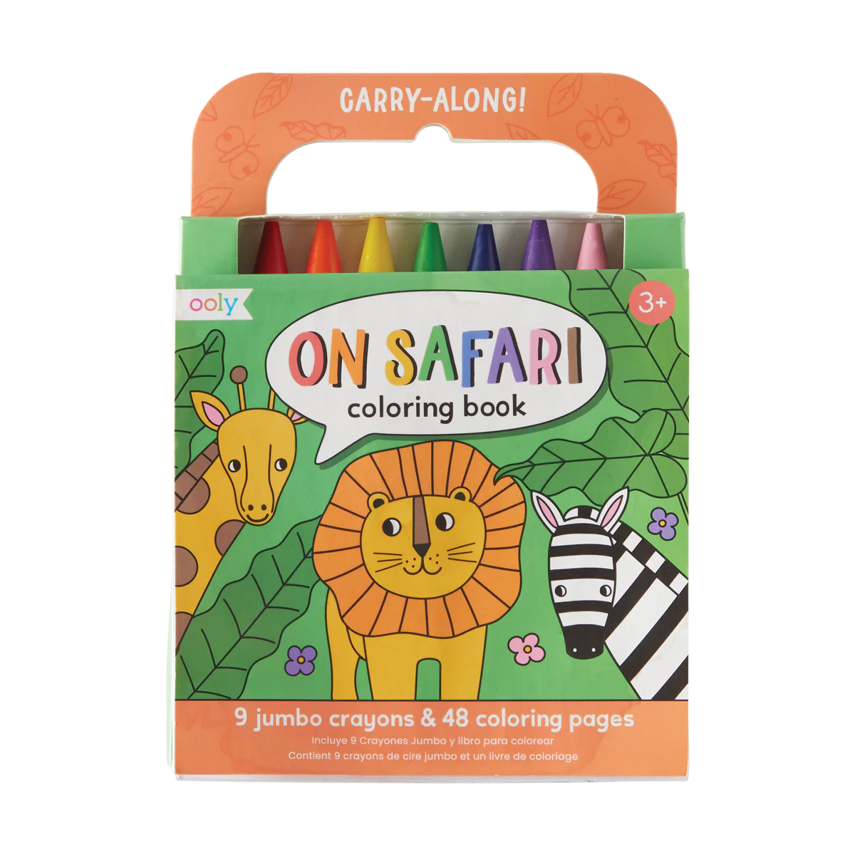 Carry Along Colouring Set: On Safari