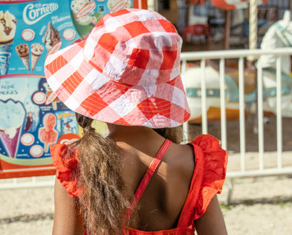 Sweet Cherry Reversible Sun Hat