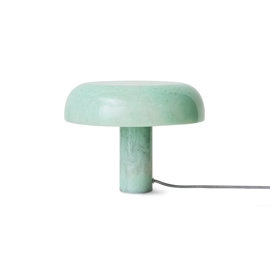 Small Mushroom Lamp:  Mint